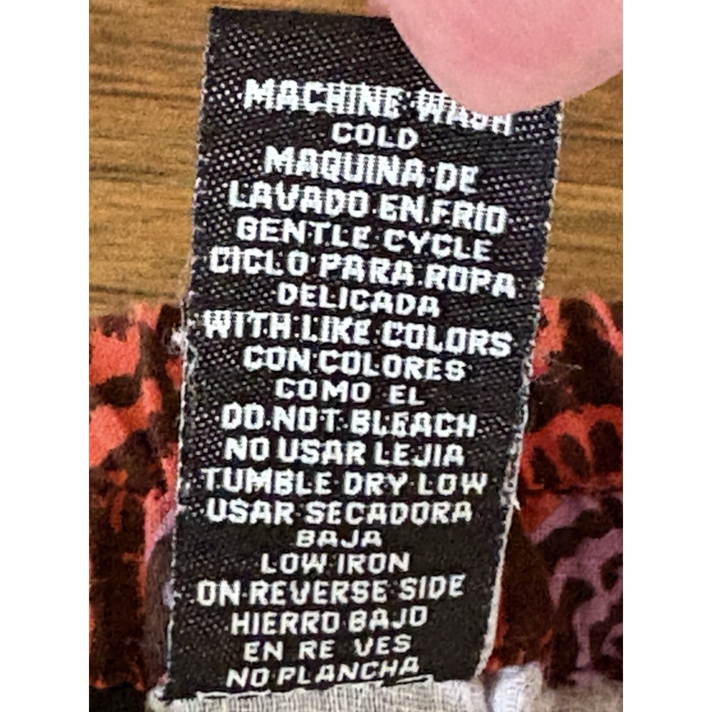 Notations Peasant Maxi Skirt Women's SMALL‎ / MEDIUM Crinkle Pull On Elastic - Picture 4 of 16